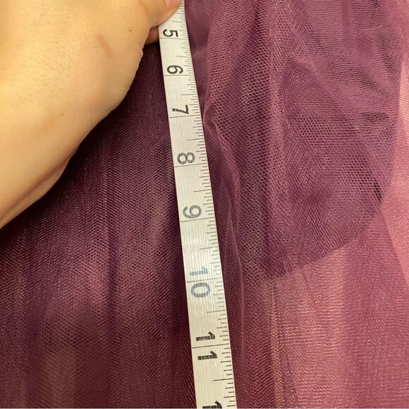 Weissman Balera dance costume Tulle Maxi Skirt With Slits
S9909 purple SA adult - Picture 10 of 12